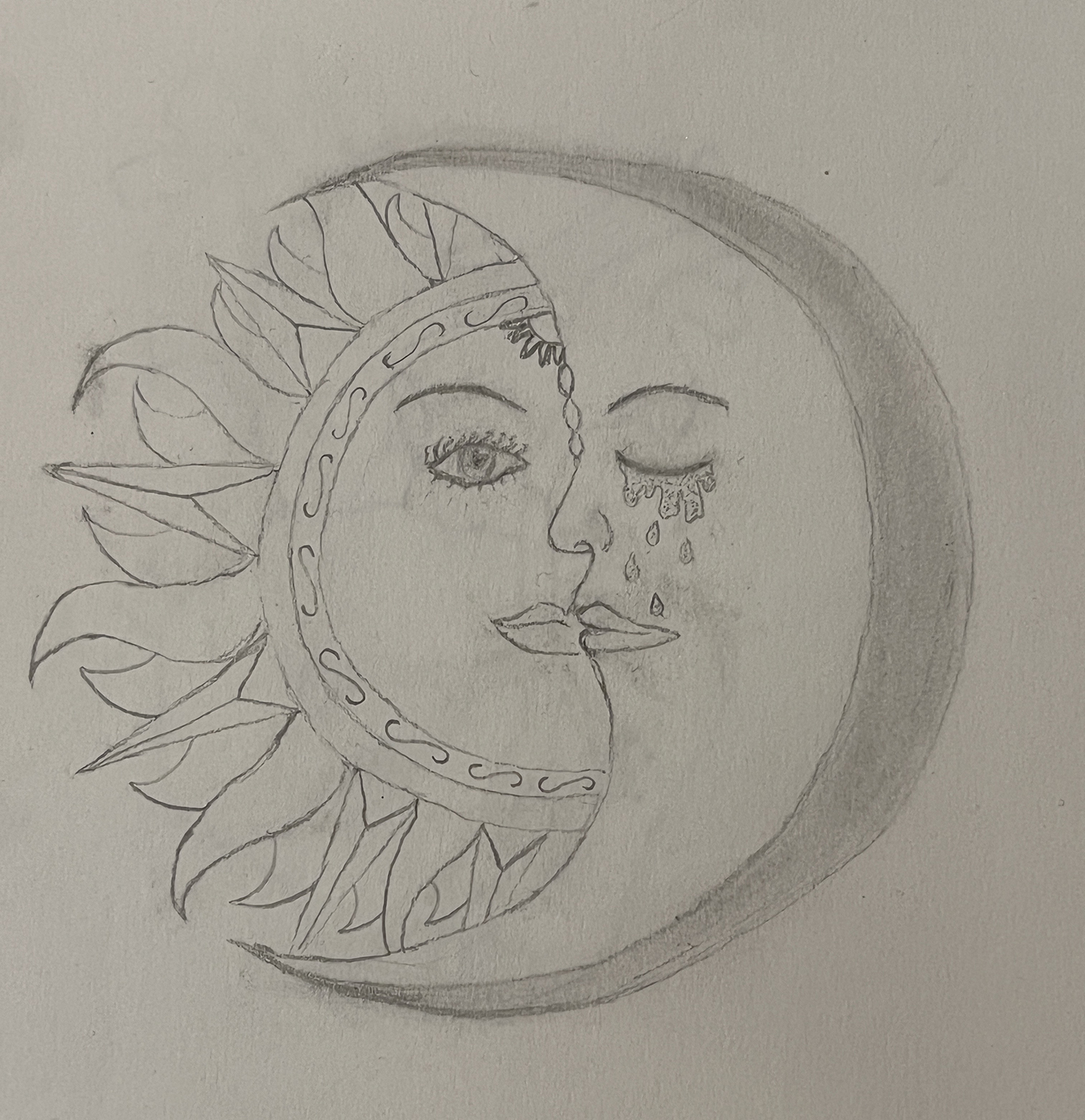 sketch drawing of design