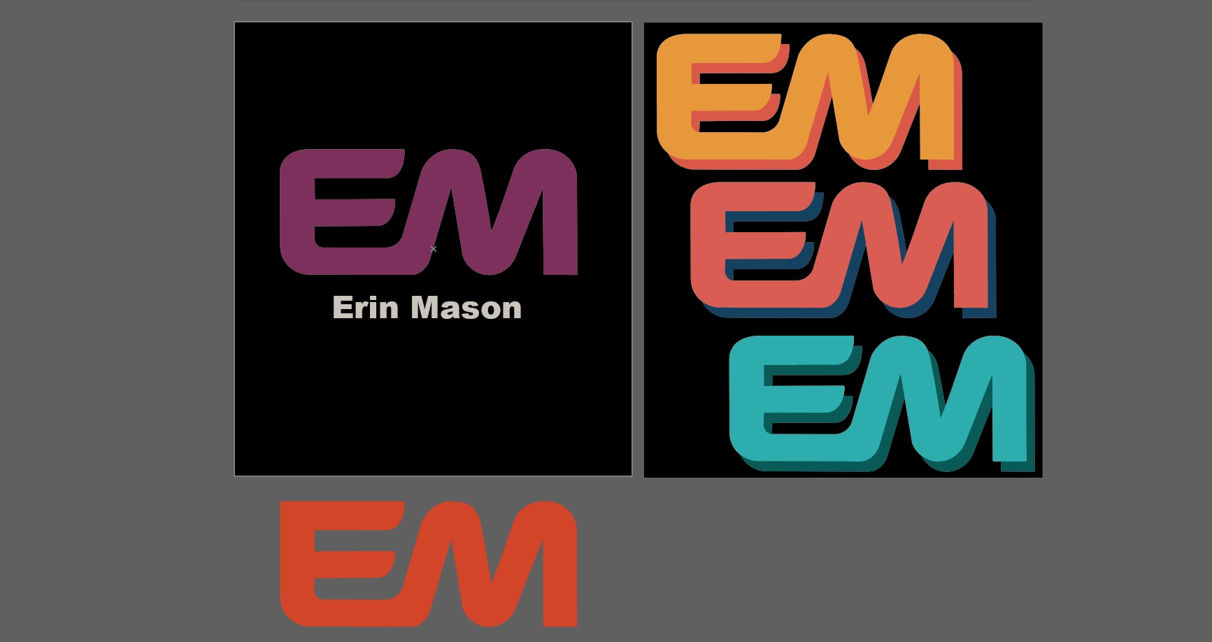 Digital design of logo